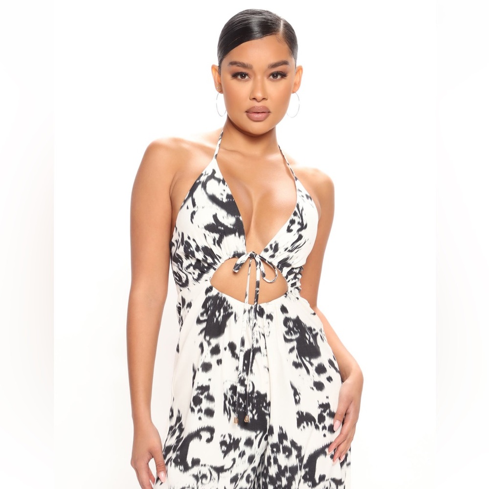 Wild Crush Animal print jumpsuit
